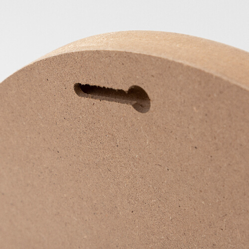 Ramka na zdjęcie z MDF-u do sublimacji - Ø 25,4 cm