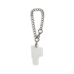 Akrylowa zawieszka na kubek do sublimacji - kubek na łańcuszku