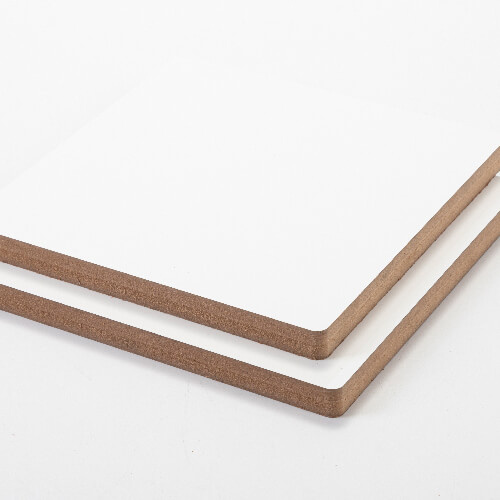 Płyta pilśniowa do sublimacji 20 x 20 x 1,5 cm - 2 szt. - jasnobrązowy tył