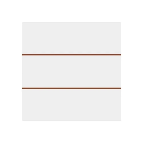 Kwadratowa ramka na zdjęcie z MDF-u, w paski, 15 x 15 cm