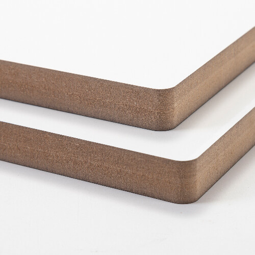 Płyta pilśniowa do sublimacji 20 x 20 x 1,5 cm - 2 szt. - czarny tył