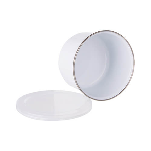 Pojemnik emaliowany 800 ml z pokrywką do sublimacji