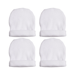 Zestaw 4 czapeczek dla niemowląt do nadruku