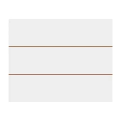 Prostokątna ramka na zdjęcie z MDF-u, w paski, 25 x 20 cm