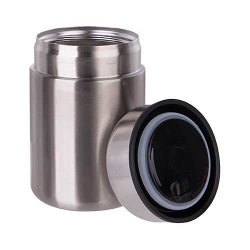 Termos ze stali nierdzewnej 380 ml - srebrny