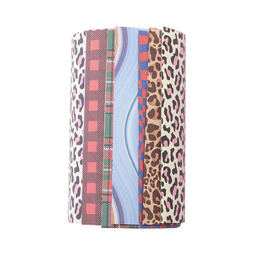 Zestaw arkusz transferowych B 30,5 x 11,4 cm - 6 szt.