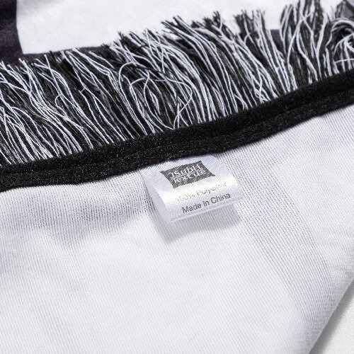 Pluszowy koc 80 x 50 cm z panelami na zdjęcia do sublimacji - 9 paneli