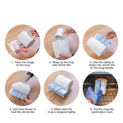 Klips - zacisk do folii termokurczliwej - 2 szt.