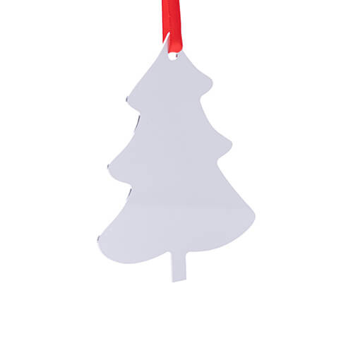 Zawieszka metalowa do sublimacji - choinka