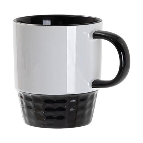 Kubek 300 ml do układania w stos do sublimacji - czarny