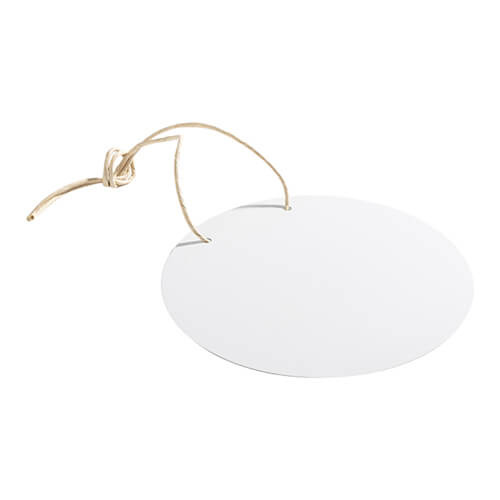 Zawieszka na drzwi z aluminium do sublimacji - koło Ø 30 cm