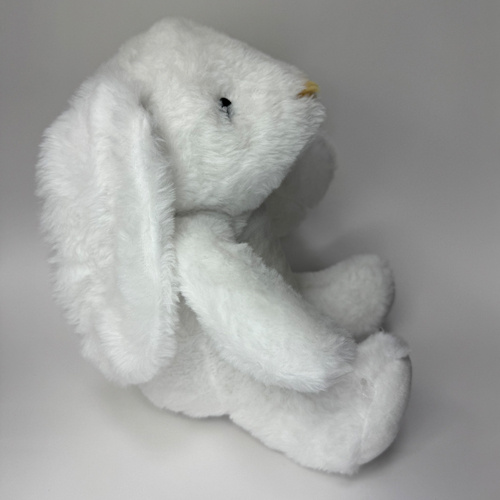 Królik 25 cm do nadruku sublimacyjnego - biały