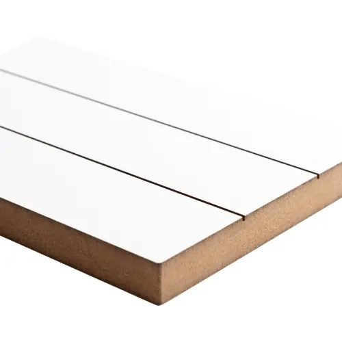 Prostokątna ramka na zdjęcie z MDF-u, w paski, 17,8 x 12,7 cm