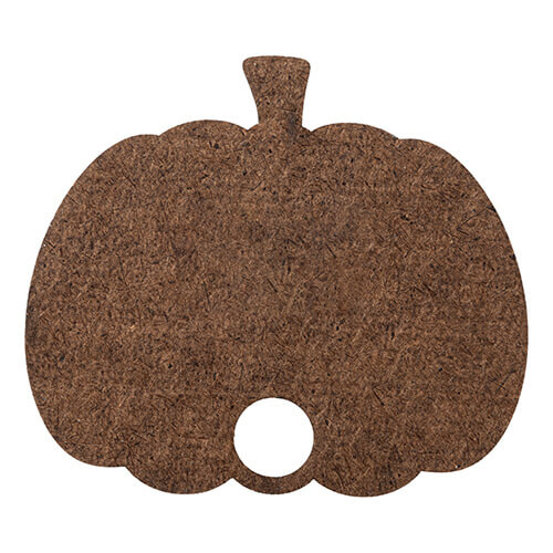 Plakietka imienna z płyty pilśniowej do kubka 780 / 900 / 1050 / 1260 ml do sublimacji - dynia