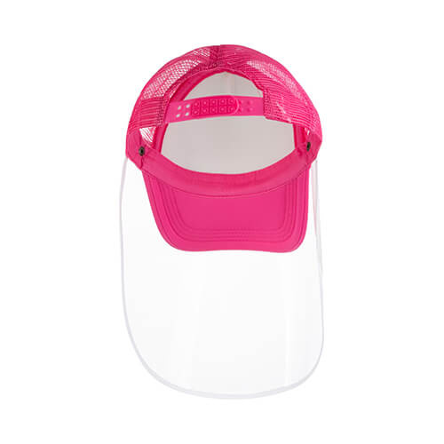 Czapka do przyłbicy do sublimacji - ciemnoróżowa