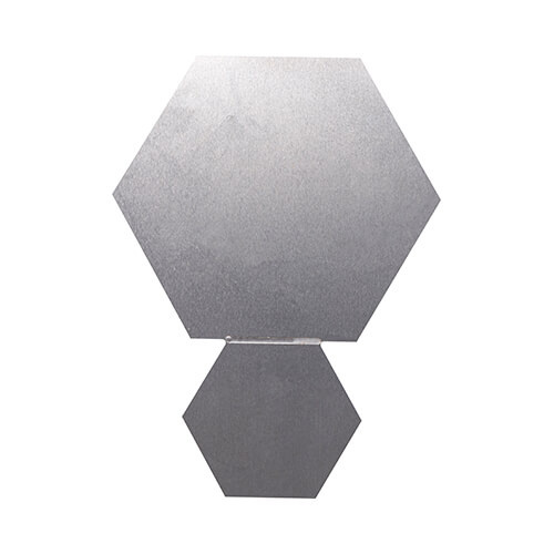 Aluminiowa ramka do sublimacji - sześciokąt