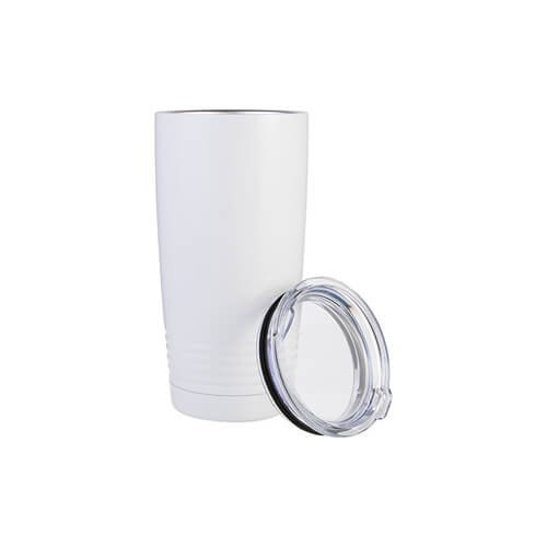 Tumbler termiczny 600 ml Ringneck do sublimacji - biały