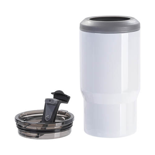 Kubek 320 ml ze stali nierdzewnej do sublimacji - biały