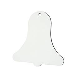 Zawieszka-ozdoba choinkowa dzwonek MDF Sublimacja Termotransfer