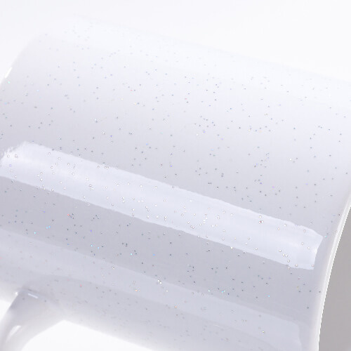 Błyszczący, brokatowy kubek 330 ml do sublimacji