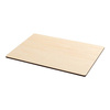 Arkusz ze sklejki do sublimacji 20,3 x 30,5 cm - naturalny