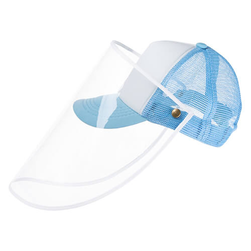 Dziecięca czapka do przyłbicy do sublimacji - błękitna