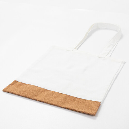 Torba na zakupy 32 x 36 cm z płótna i korka do sublimacji