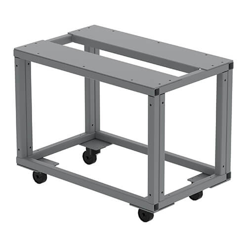 Uniwersalny stojak do prasy termicznej dwustanowiskowej na kółkach