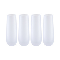 Zestaw 4 szklanek do szampana 300 ml do nadruku