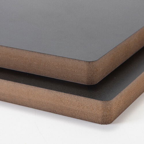 Płyta pilśniowa do sublimacji 20 x 20 x 1,5 cm - 2 szt. - czarny tył