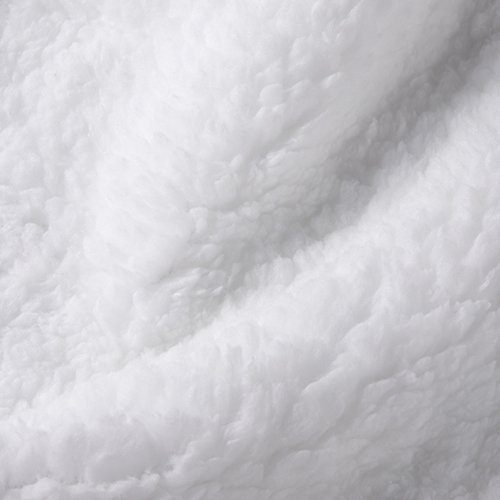 Kocyk Minky z podszewką Sherpa do sublimacji - biały