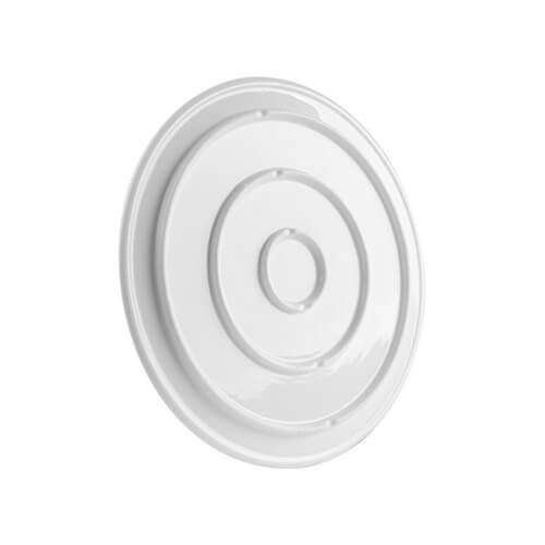 Płaski okrągły talerz 22,5 cm do sublimacji