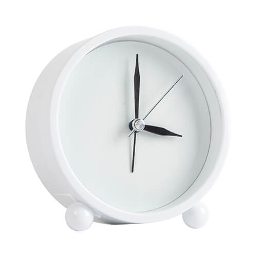 Budzik do sublimacji - biały