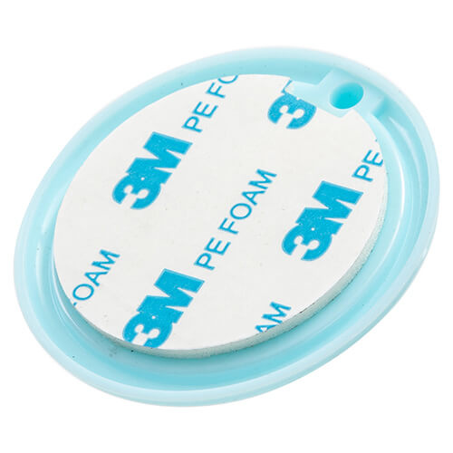 Duży wieszak plastikowy do sublimacji - niebieskie koło