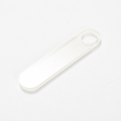 Akrylowa plakietka imienna 7,2 x 1,6 cm do sublimacji