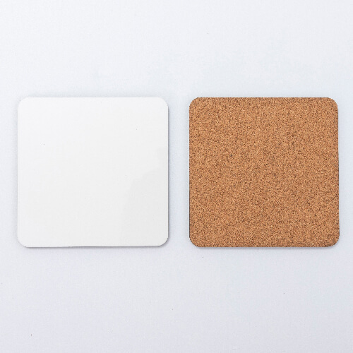 Kwadratowa podkładka pod kubek z MDF-u 9 x 9 cm do sublimacji