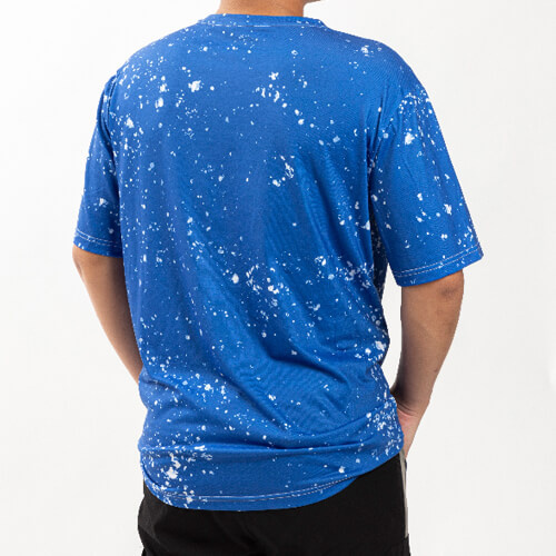Koszulka Cotton-Like Bleached Starry Blue do sublimacji