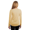 Damska koszulka Solar z długim rękawem do sublimacji - Pale Yellow