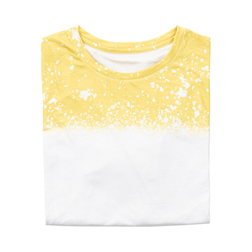 Koszulka Cotton-Like Bleached Starry Yellow do sublimacji