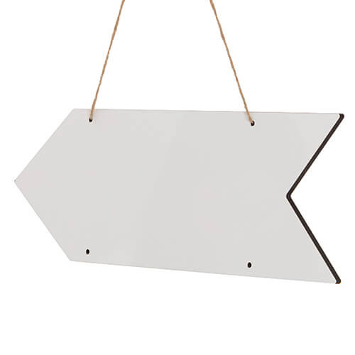 Zawieszka na drzwi z MDF-u do sublimacji - strzałka