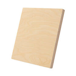 Kwadratowa ramka na zdjęcie ze sklejki do sublimacji - 25,4 x 25,4 cm