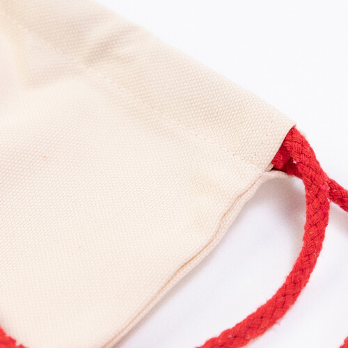 Worek 50 x 70 cm z czerwonym sznurkiem do sublimacji