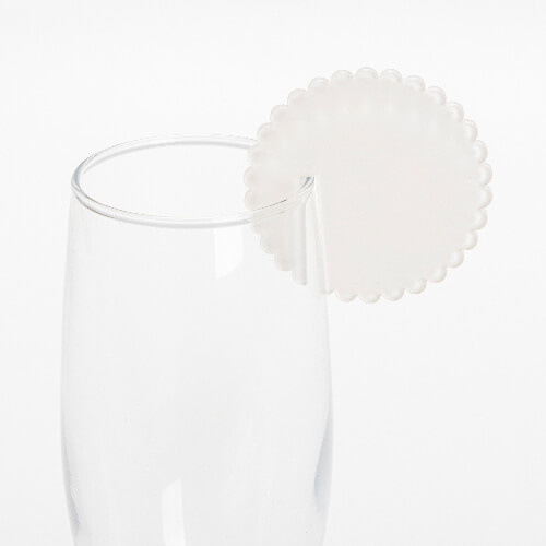 Akrylowa zawieszka na szklankę do sublimacji - koło zębate