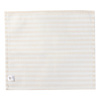 Płócienna mata stołowa 45 x 40 cm kremowa w żółte paski do sublimacji