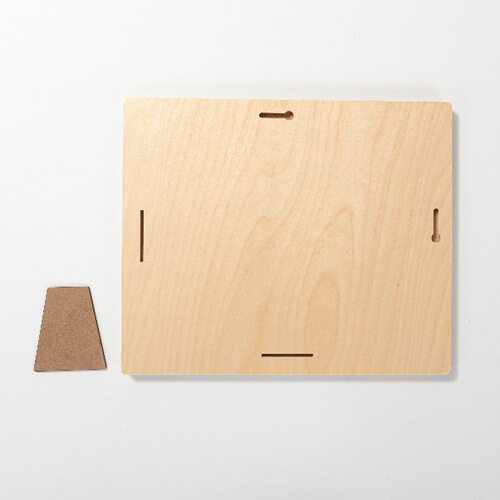 Ramka na zdjęcie ze sklejki do sublimacji - 25,4 x 30,5 cm