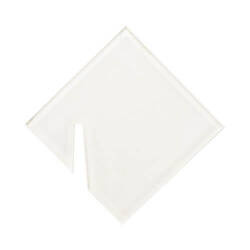 Akrylowa zawieszka na szklankę do sublimacji - romb