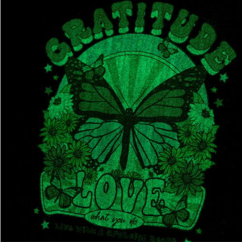 Folia do druku OtterPro DTF 60 cm x 100 m - Glow in dark