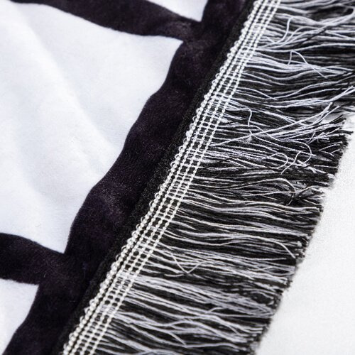 Pluszowy koc 101 x 76 cm z panelami na zdjęcia do sublimacji - 9 paneli