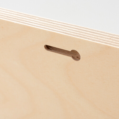 Ramka na zdjęcie ze sklejki do sublimacji - 20,3 x 20,3 cm