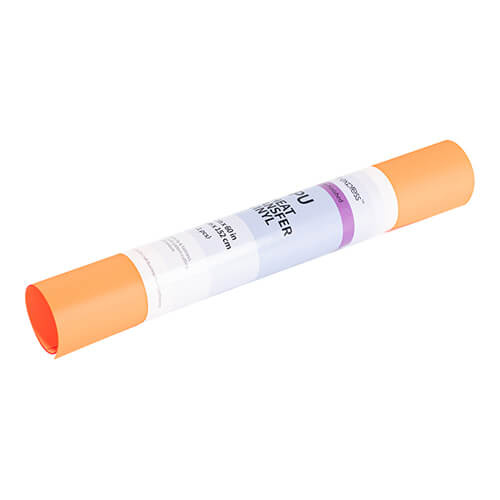 Folia flex - neonowa pomarańczowa matowa